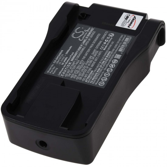 Μπαταρία για handheld hoover Shark Anti Hair Warp IZ300 IZ300UK IZ320 Type XBATR725 2000mAh/50Wh
