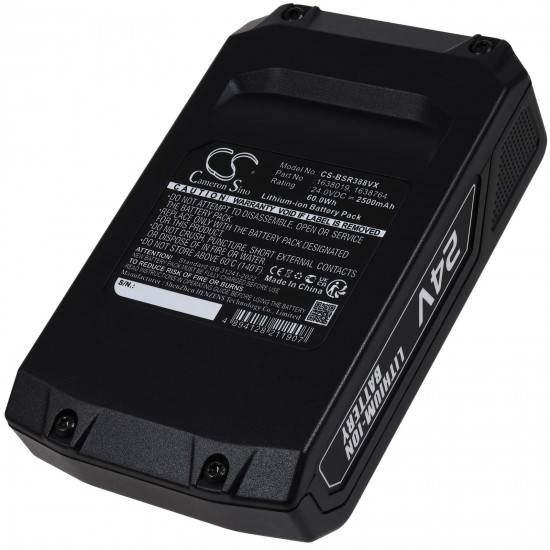 Μπαταρία για hoover Bissell Cleanview XR Stick 3789 3797 type 1638019 2500mAh/60Wh