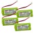 4x Μπαταρία για cordless phone Siemens gigaset A245, A265, A160 700mAh/1,7Wh