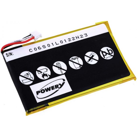 Μπαταρία ασύρματου τηλεφώνου Philips S10A/ type PH454061 3,7V 1200mAh Li polymer (SPS10)