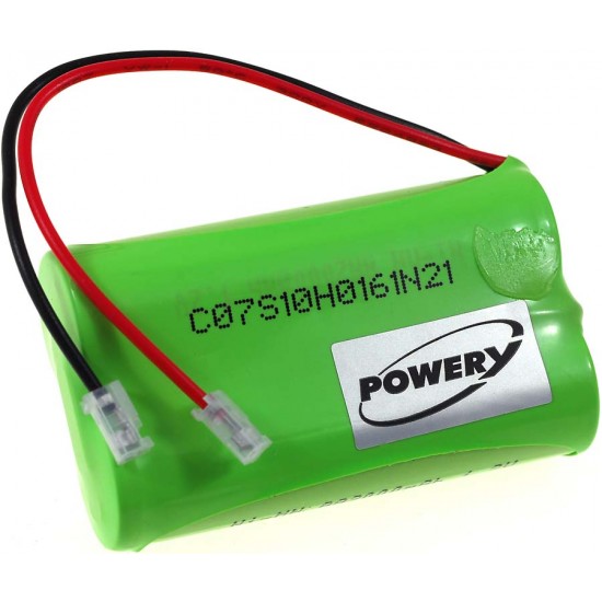 Μπαταρία ασύρματου τηλεφώνου Universal pack with 2xAA 2,4V 2000mAh NiMH (SU-2AA)