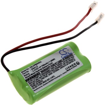 Universal battery pack with 2xAAA 700mAh/1,7Wh