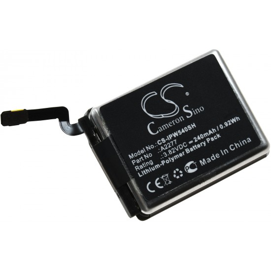 Μπαταρία για Apple Watch 5 40mm, MWWP2LLA, Type A2277 3.82V 240mAh Li-Polymer (V4A2277) Μπαταρία για Apple Watch 5 40mm, MWWP2LLA, Type A2277 3.82V 240mAh Li-Polymer (V4A2277)