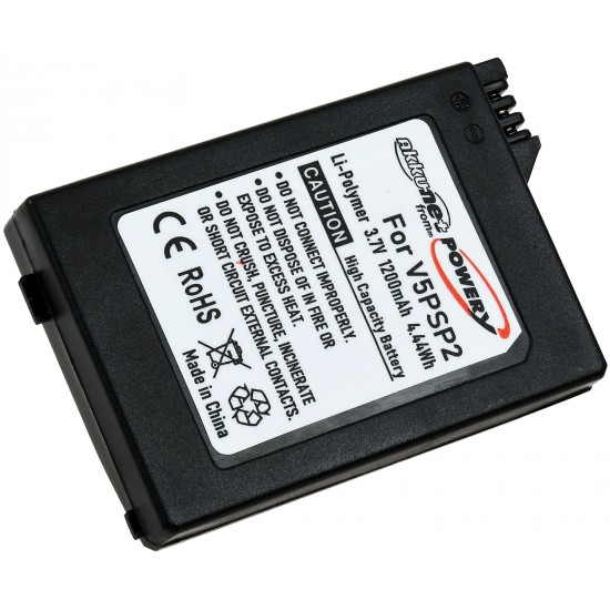 Μπαταρία για Sony PSP 2nd generation / type PSP-S110 3,7V 1200mAh Li-ion (V5PSP2)