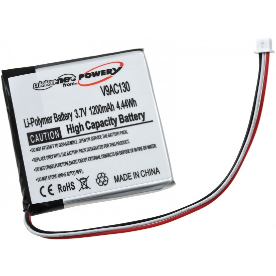 Rechargeable Μπαταρία για baby monitor, motion detector Angelcare AC1300-D 800mAh/2,96Wh