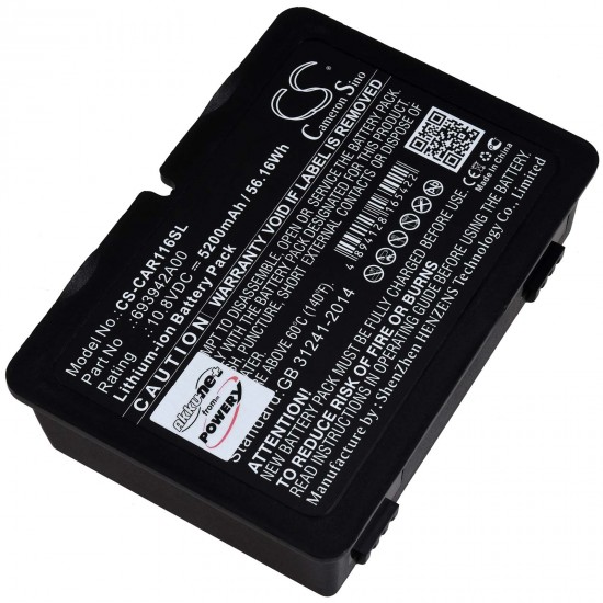 Μπαταρία για installation tester Chauvin Arnoux C.A 6117 C.A 6116N type 693942A00 5200mAh/56Wh