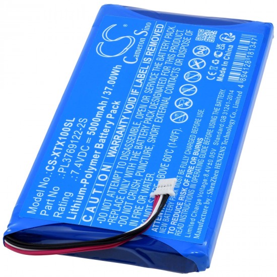 Μπαταρία για diagnostic / measuring device XTOOL X100 Pad 2, X100 Pad 2 Pro, type PL3769122-2S 5000mAh/37Wh