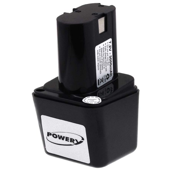 Μπαταρία ηλεκτρικού εργαλείου tool Bosch tuber 7,2V 7,2V 3000mAh NiMH (W072-KM)