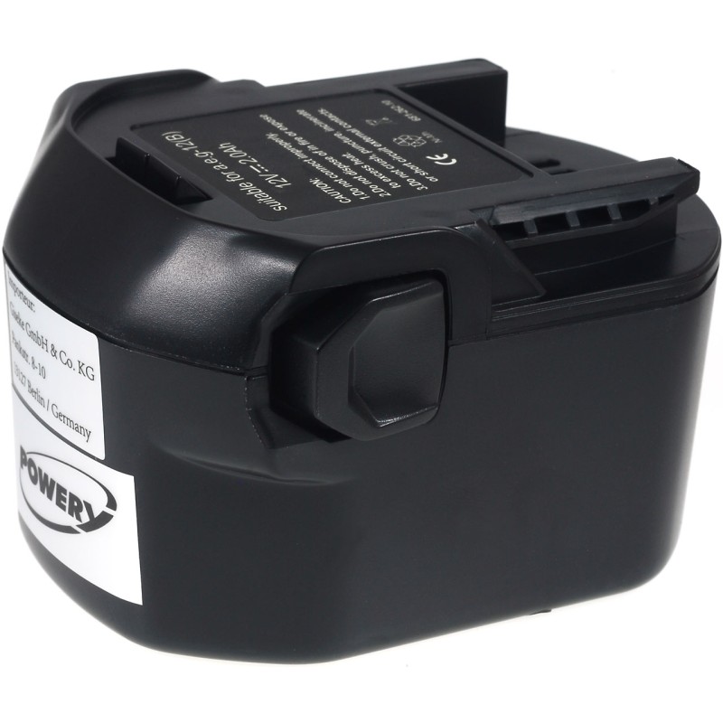 Μπαταρία ηλεκτρικού εργαλείου AEG GBS-System / type B1215R / B1220R / B1230R 12V 2000mAh NiMH (W212-B2C)