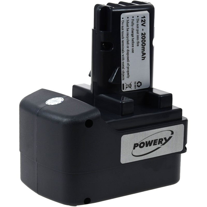 Μπαταρία ηλεκτρικού εργαλείου Metabo 6.31729 (12V 2000mAh NiMH) 12V 2000mAh NiMH (W412-FC)