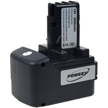 Μπαταρία ηλεκτρικού εργαλείου Metabo 6.31729 (12V 3000mAh NiMH) 12V 3000mAh NiMH (W412-FM, compatible with metabo type 6.312729.00/ BS12 Impuls)