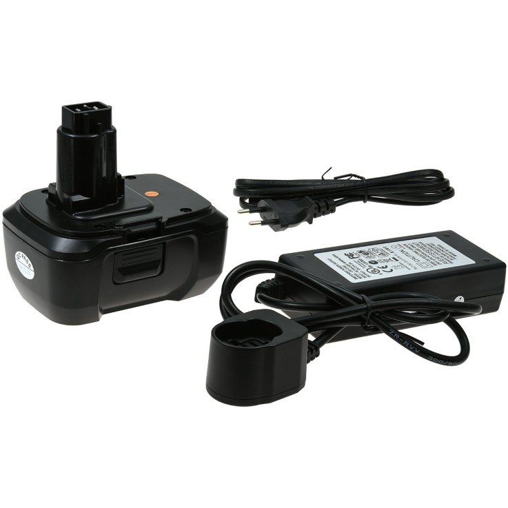 Μπαταρία ηλεκτρικού εργαλείου tool Dewalt DCD925 / type DC9180 incl. charger 18V 4000mAh Li-Ion (W818-FLE)