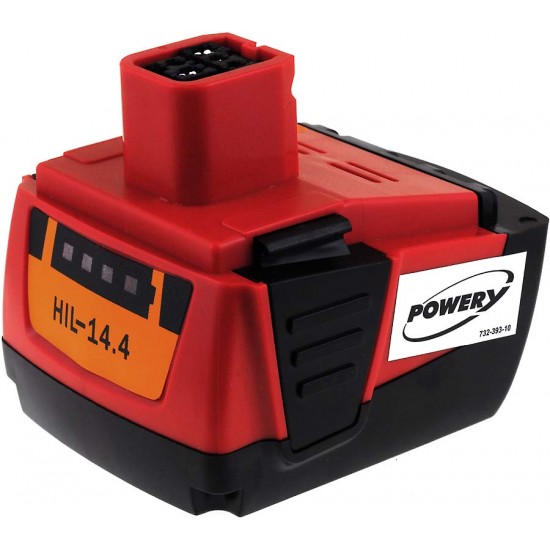 Μπαταρία ηλεκτρικού εργαλείου Hilti Bohrmaschine SF 144-A / type B 144/B14 14,4V 4000mAh Li-Ion (W914-FL)
