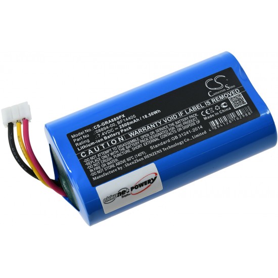Power Μπαταρία για Gardena ComfortCut 8893, 8895, type 08894-00.640.00 and others. 2500mAh/18,5Wh