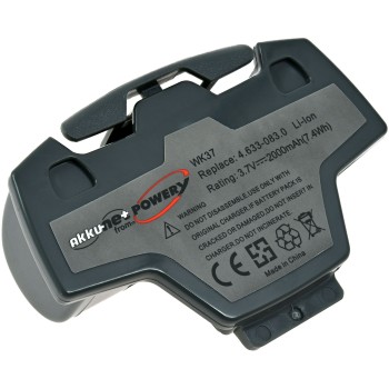 Μπαταρία ηλεκτρικού εργαλείου Karcher WV 5 / type 4.633-083.0 3,7V 2000mAh Li-Ion (WK37)