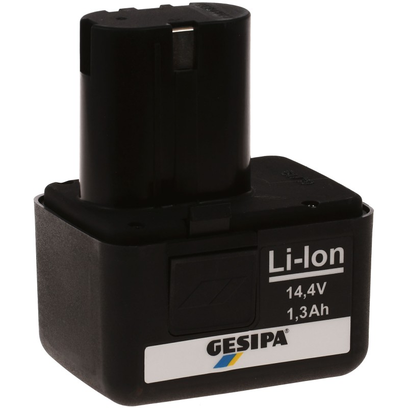 Μπαταρία ηλεκτρικού εργαλείου Gesipa Li-Ion quick change riveting AccuBird, Bird, Firebird 14,4V 1,3Ah 14.4V 2000mAh Li-Ion [WO-914-BL13]