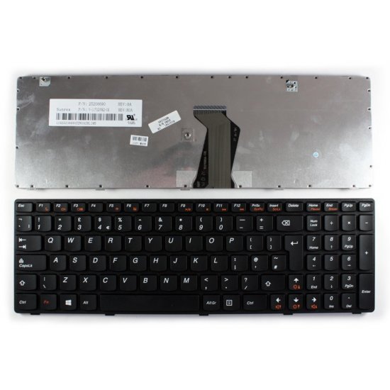 Πληκτρολόγιο Lenovo IdeaPad G570 G575 G575A Z560 Z565 Z570 Z575 Z580 Z580A US BLACK