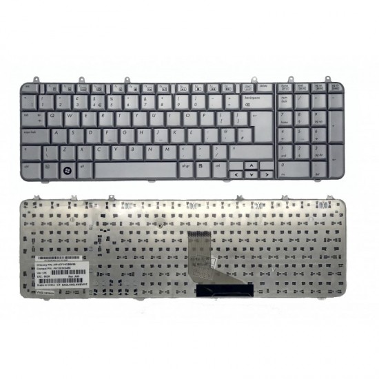 Πληκτρολόγιο HP Pavilion DV7-1000 DV7-1000Z DV7-1100Z DV7-1190ER DV7-1200 DV7-1400  SILVER