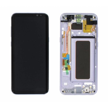 Samsung G955F Galaxy S8 Plus - LCD Touch Violet (Orchid Gray) with Frame Original GH97-20470C/20564C Service Pack