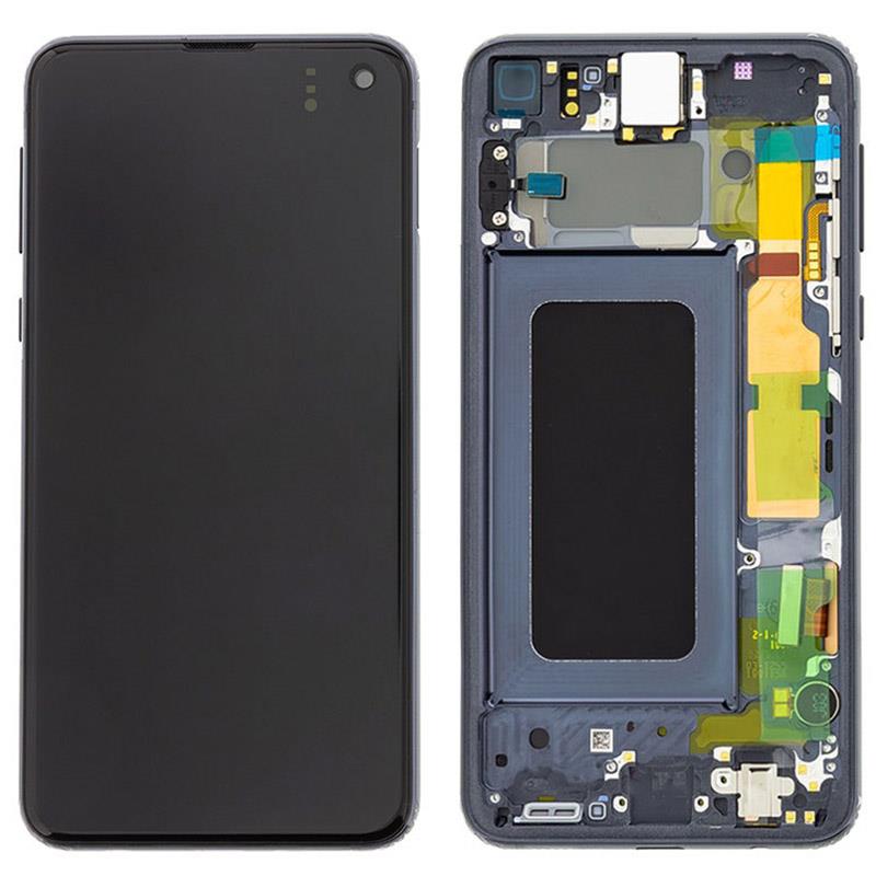Samsung G970F Galaxy S10e - LCD Touch Prism Black Original GH82-18852A Service Pack