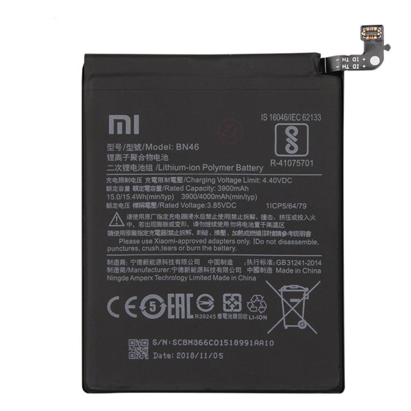 Xiaomi Redmi Note 8 / Note 8T - Original Battery 4000mAh BN46 46BN46G08014