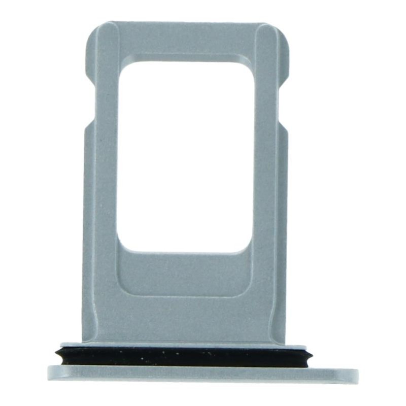 APPLE iPhone XR - SIM Card Tray With Waterproof Ring Rubber White Original
