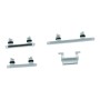Apple iPhone 11 - Side key Set Power + Volume + Mute Button White Original