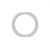 APPLE iPad Air / Mini 3 / 9.7 (2017) -  Plastic Gasket for Home Button White Original