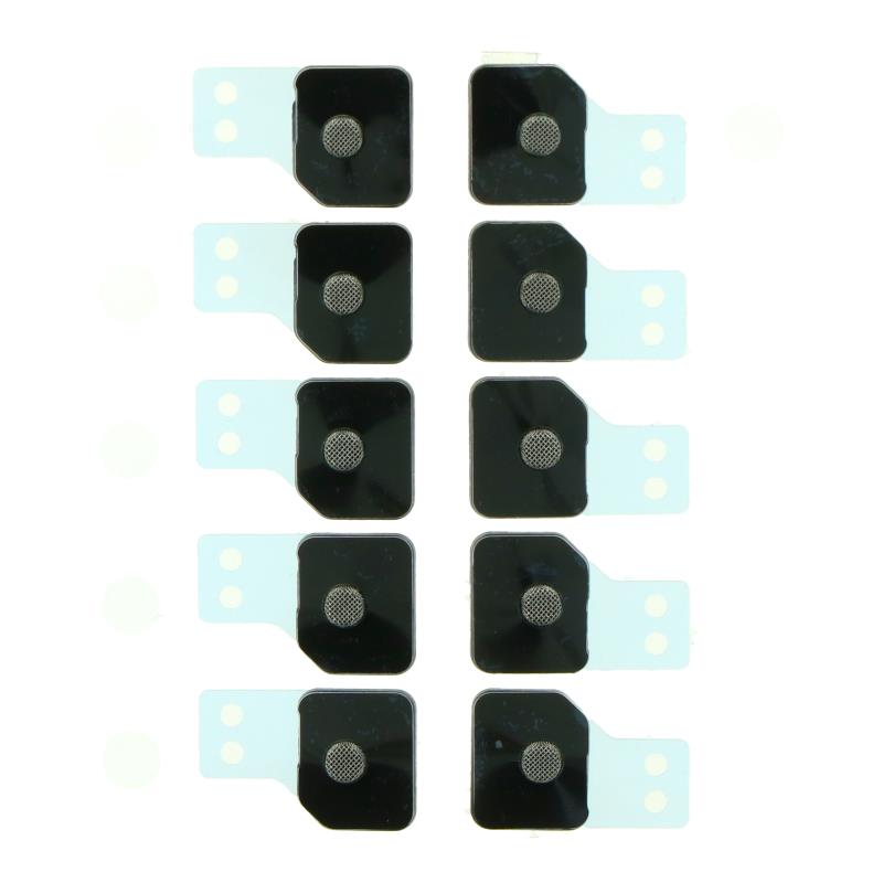 APPLE iPhone 11 Pro - Anti-dust mesh and frame for Battery Door Microphone 10pcs White Original