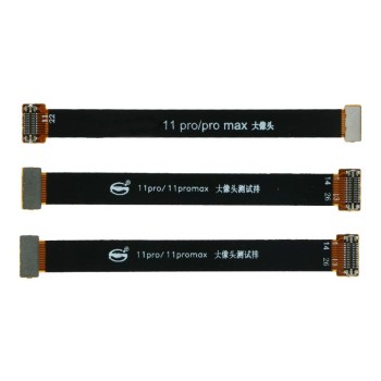 Apple iPhone 11 Pro / 11 Pro Max - External flex cable for Back Camera testing 3pcs set High Quality OEM