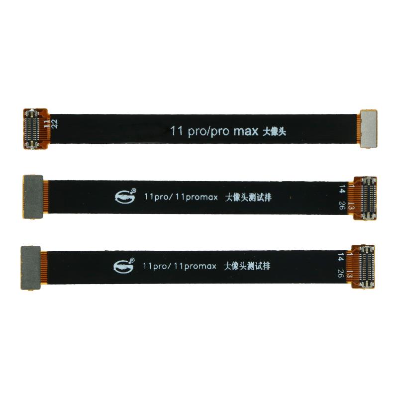 Apple iPhone 11 Pro / 11 Pro Max - External flex cable for Back Camera testing 3pcs set High Quality OEM