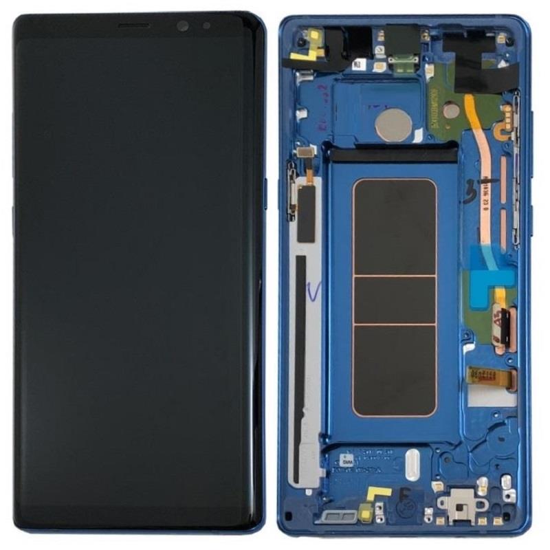 Samsung N950F Galaxy Note 8 - LCD Touch Blue Original GH97-21065B Service Pack
