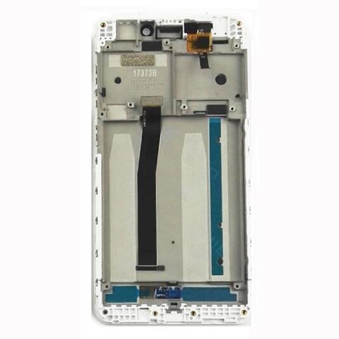 Xiaomi Redmi 4A - LCD Display + Frame + Touch screen White High Quality