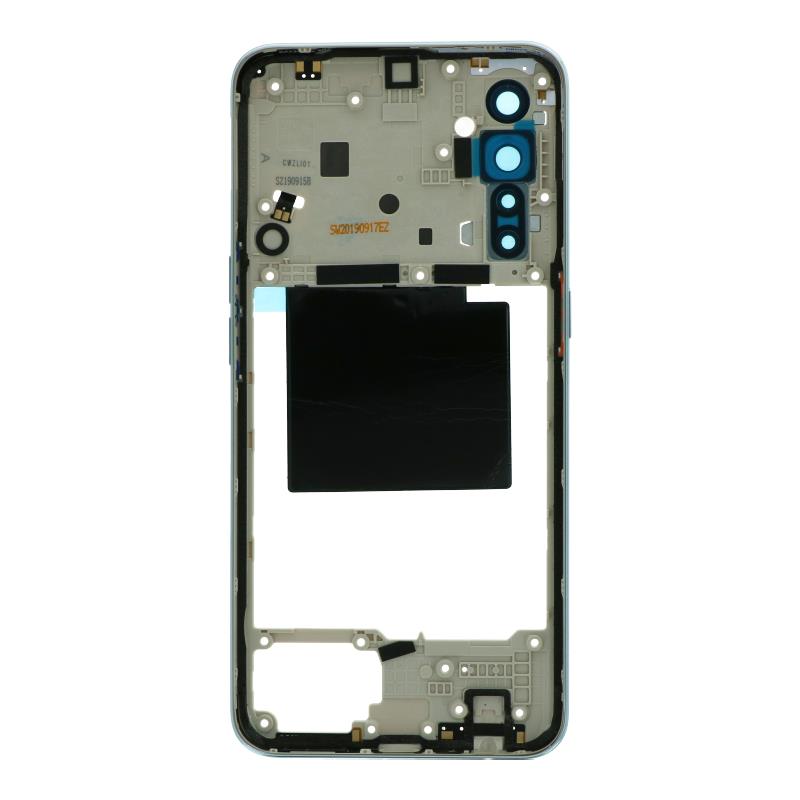 REALME X2 - Middle cover Frame Silver Original