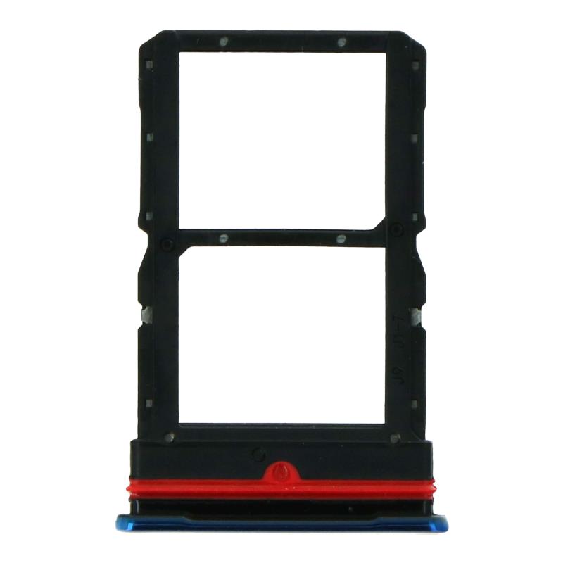XIAOMI Mi 10 Lite - SIM Card Tray Dual Card Blue Original