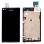 SONY Xperia L - LCD - Complete front + Touch Black Original
