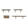 Apple iPhone 12 Pro / 12 Pro Max - Power, Volume, Mute & Side Buttons Set Gold Original
