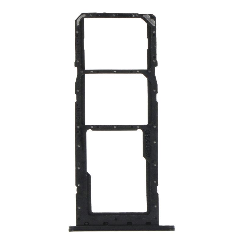 SAMSUNG A025F Galaxy A02s - SIM Card Tray Dual Card Black Original