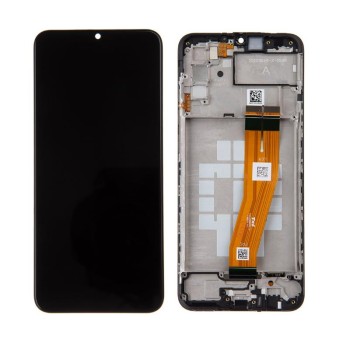 Samsung A025G Galaxy A02s (NON EU VERSION) - LCD Touch Black with Frame Original GH81-20118A Service Pack