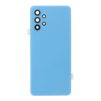 SAMSUNG A325F Galaxy A32 LTE - Battery cover + Adhesive + Camera Lens Blue Original
