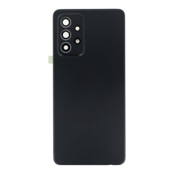 SAMSUNG A525F Galaxy A52 / A52 5G / A52S - Battery cover + Adhesive + Camera Lens Black Original