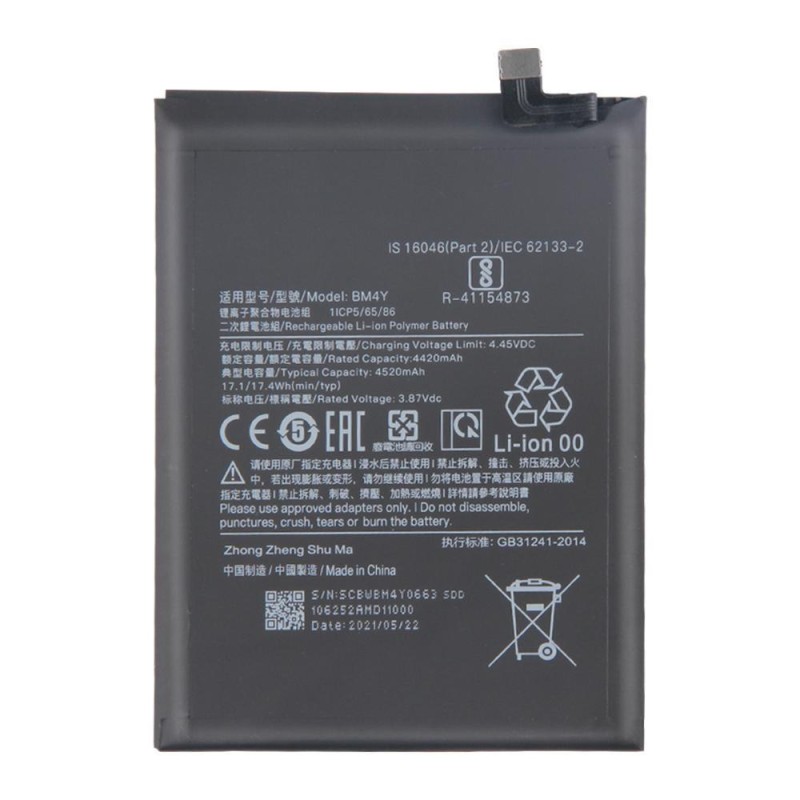 Xiaomi Poco F3 - Battery BM4Y 4520mAh OEM Bulk