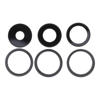 APPLE iPhone 14 Pro Max - Back Camera Lens and Bezel Black Original