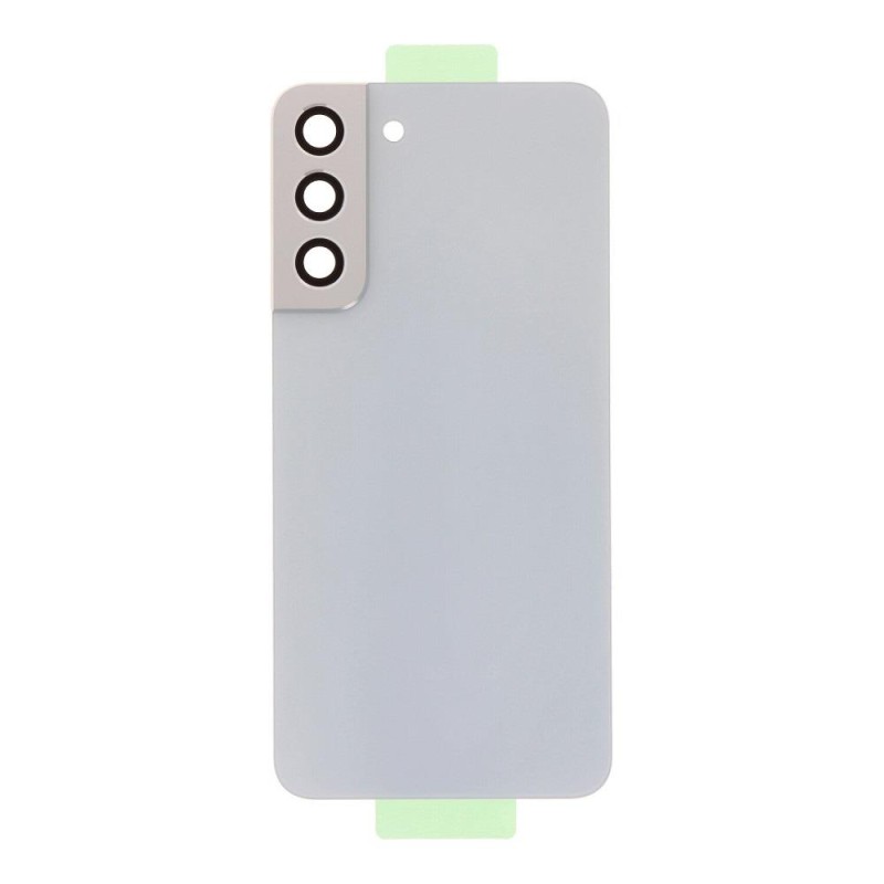 Samsung S906B Galaxy S22 Plus - Battery cover + Adhesive + Camera Lens White OEM