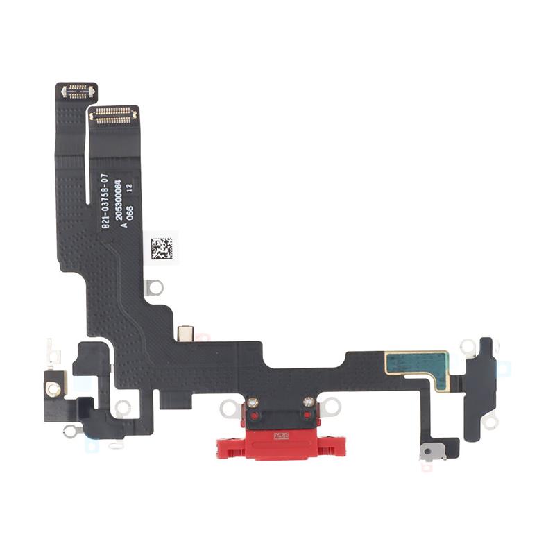 Apple iPhone 14 - Charging Flex Cable Connector Red OEM