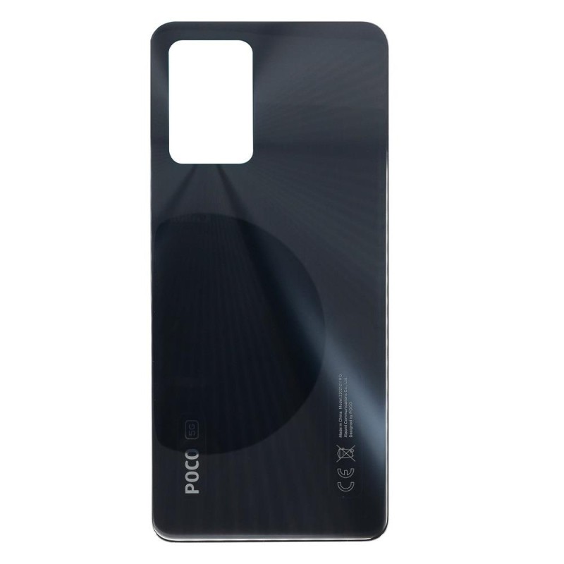 XIAOMI Poco F4 -  Battery cover + Adhesive Black High Quality OEM