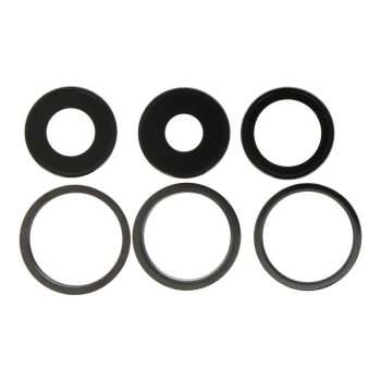Apple iPhone 13 Pro / 13 Pro Max - Back Camera Lens and Bezel Black Original