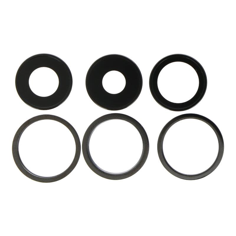 Apple iPhone 13 Pro / 13 Pro Max - Back Camera Lens and Bezel Black Original