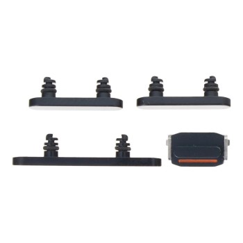 Apple iPhone 14 / 14 Plus - Power Volume Mute & Side Buttons Set Black Original