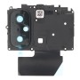 XIAOMI Redmi 12C - - Back Camera Lens and Bezel with Motherboard Bracket Black Original